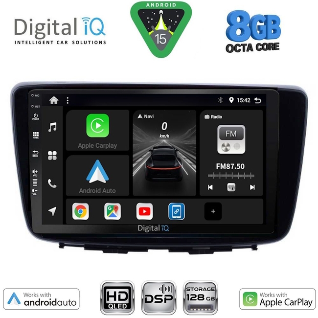 DIGITAL IQ BXF 18672_CPAA (9inc) MULTIMEDIA TABLET for SUZUKI BALENO mod. 2016-2022