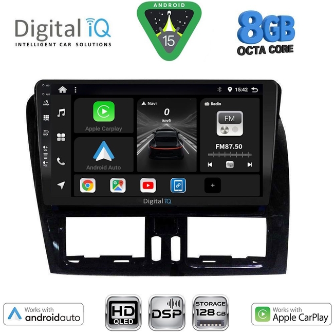 DIGITAL IQ BXF 18787_CPAA (9inc) MULTIMEDIA TABLET for VOLVO XC60 mod. 2009-2017