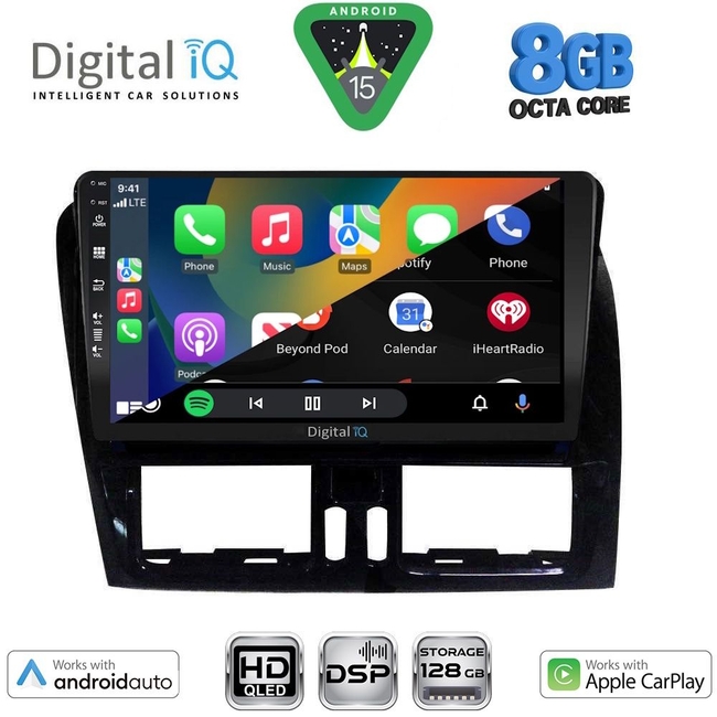 DIGITAL IQ BXF 18787_CPAA (9inc) MULTIMEDIA TABLET for VOLVO XC60 mod. 2009-2017