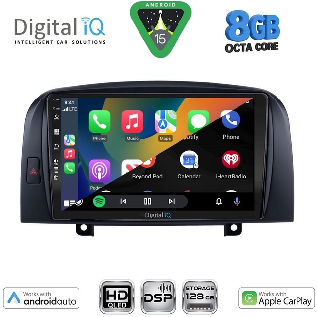 DIGITAL IQ BXF 18248_CPAA (9inc) MULTIMEDIA TABLET for HYUNDAI  SONATA mod. 2006-2009