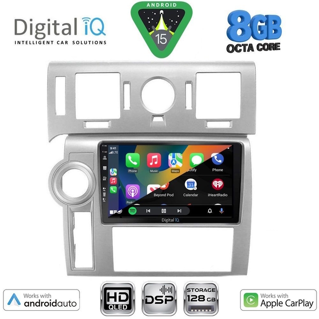 DIGITAL IQ BXF 18216_CPAA (9inc) MULTIMEDIA TABLET for HUMMER H2 mod. 2008-2009