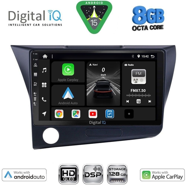 DIGITAL IQ BXF 18203_CPAA (9inc) MULTIMEDIA TABLET for HONDA CRZ mod. 2010-2016