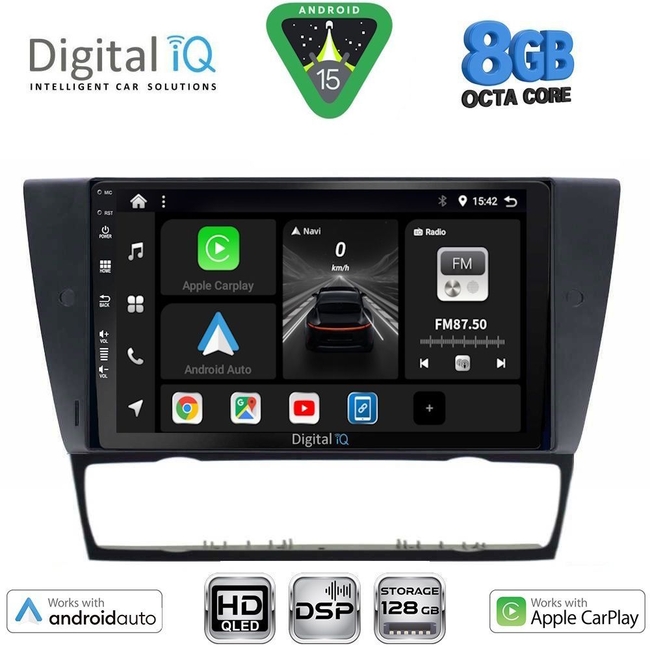 DIGITAL IQ BXF 18043_CPAA (9inc) MULTIMEDIA TABLET for BMW E90-E91-E92-E93 mod. 2005-2012