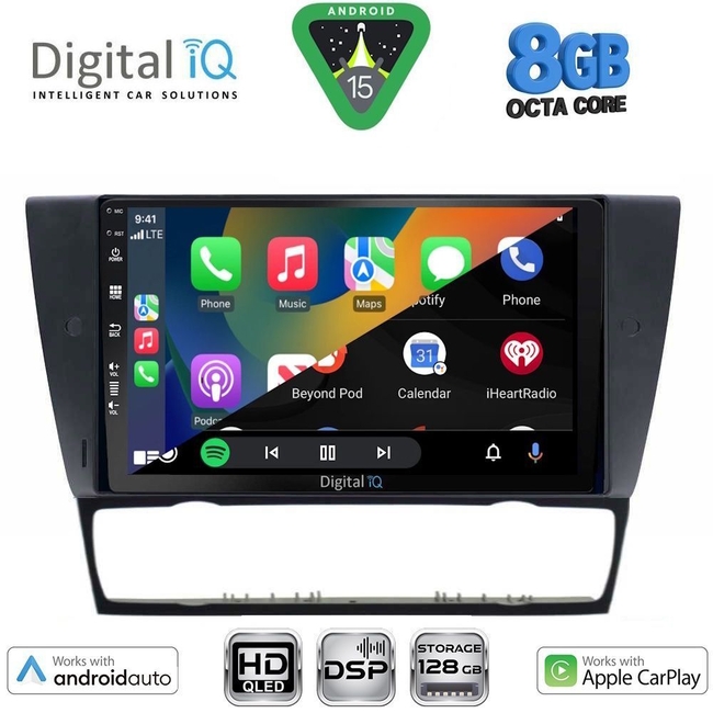 DIGITAL IQ BXF 18043_CPAA (9inc) MULTIMEDIA TABLET for BMW E90-E91-E92-E93 mod. 2005-2012