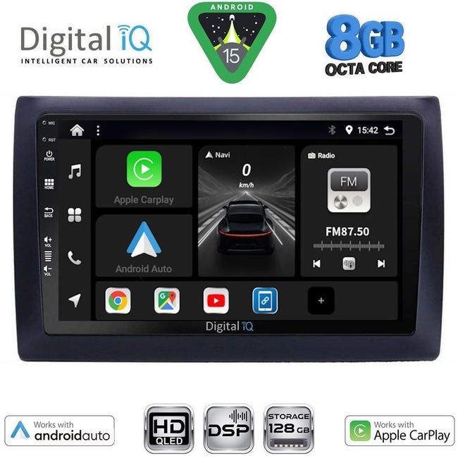 DIGITAL IQ BXF 18145_CPAA (9inc) MULTIMEDIA TABLET for FIAT STILO mod. 2001-2007