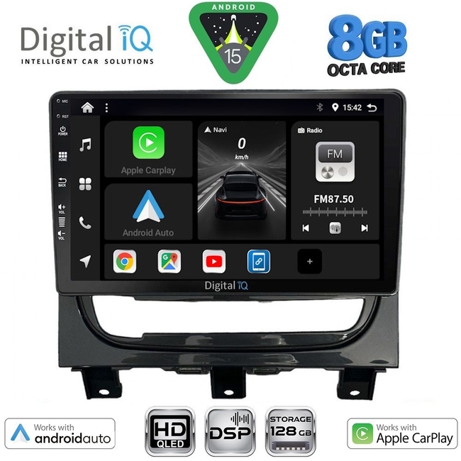 DIGITAL IQ BXF 18146_CPAA (9inc) MULTIMEDIA TABLET for FIAT STRADA mod. 2012-2020