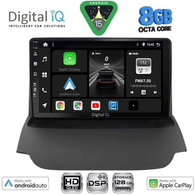 DIGITAL IQ BXF 18150_CPAA (9inc) MULTIMEDIA TABLET for FORD ECOSPORT  mod. 2012-2018