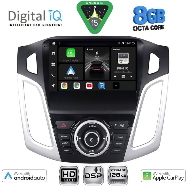 DIGITAL IQ BXF 18157_CPAA (9inc) MULTIMEDIA TABLET for FORD FOCUS mod. 2011-2018