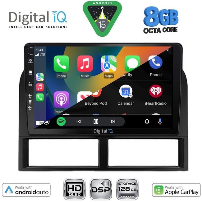 DIGITAL IQ BXF 18280_CPAA (9inc) MULTIMEDIA TABLET for JEEP GRAND CHEROKEE mod. 1999-2004