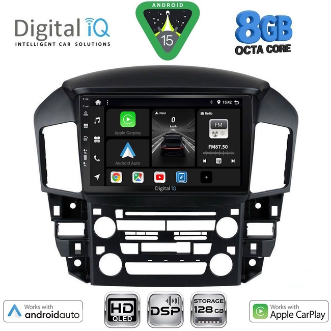 DIGITAL IQ BXF 18344_CPAA (9inc) MULTIMEDIA TABLET for LEXUS RX 300 mod. 1998-2003