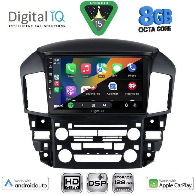 DIGITAL IQ BXF 18344_CPAA (9inc) MULTIMEDIA TABLET for LEXUS RX 300 mod. 1998-2003