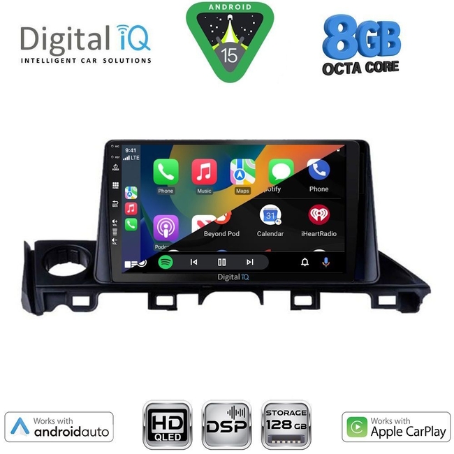 DIGITAL IQ BXF 18379_CPAA (9inc) MULTIMEDIA TABLET for MAZDA 6 mod. 2017-2020