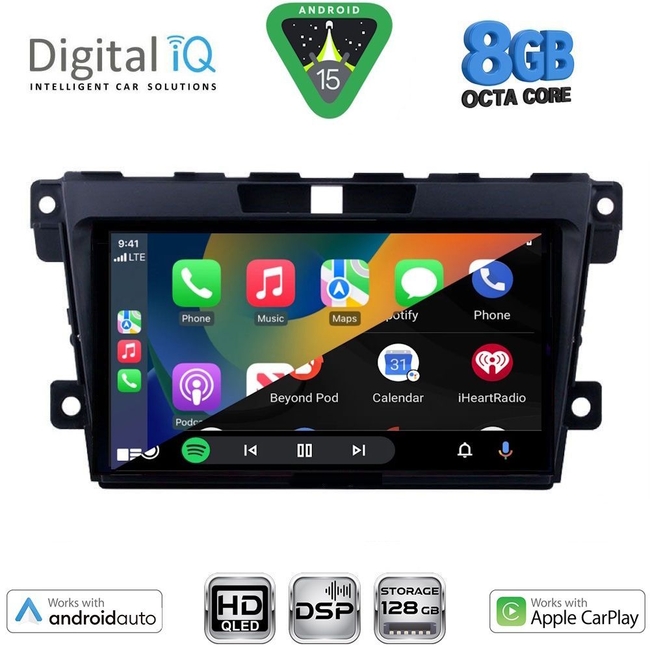 DIGITAL IQ BXF 18389_CPAA (9inc) MULTIMEDIA TABLET for MAZDA CX7  mod. 2006-2012