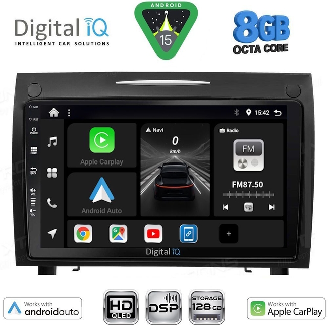 DIGITAL IQ BXF 18419_CPAA (9inc) MULTIMEDIA TABLET for MERCEDES SLK R171 mod. 2004-2010