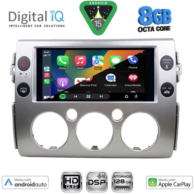 DIGITAL IQ BXF 18717_CPAA (9inc) MULTIMEDIA TABLET for TOYOTA FJ CRUISER mod. 2007-2013