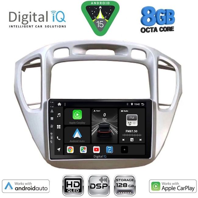 DIGITAL IQ BXF 18718_CPAA (9inc) MULTIMEDIA TABLET for TOYOTA HIGHLANDER mod. 2002-2009
