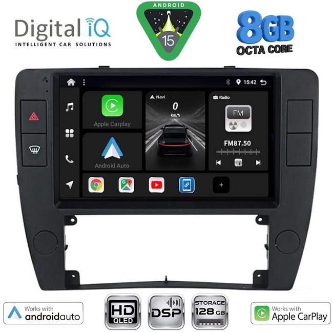 DIGITAL IQ BXF 18749_CPAA  (9inc) MULTIMEDIA TABLET for VW PASSAT mod. 2000-2005