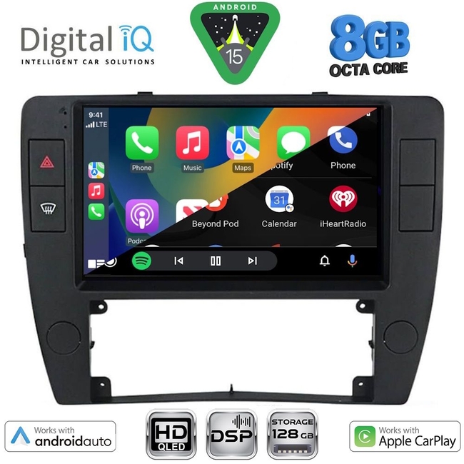 DIGITAL IQ BXF 18749_CPAA  (9inc) MULTIMEDIA TABLET for VW PASSAT mod. 2000-2005