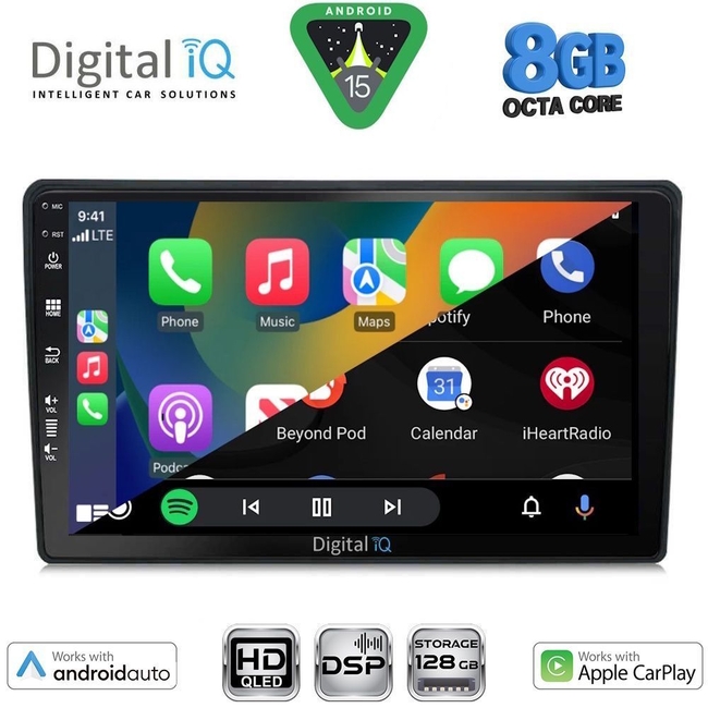 DIGITAL IQ BXF 18200_CPAA (9inc) MULTIMEDIA TABLET for HRV mod. 1998-2005