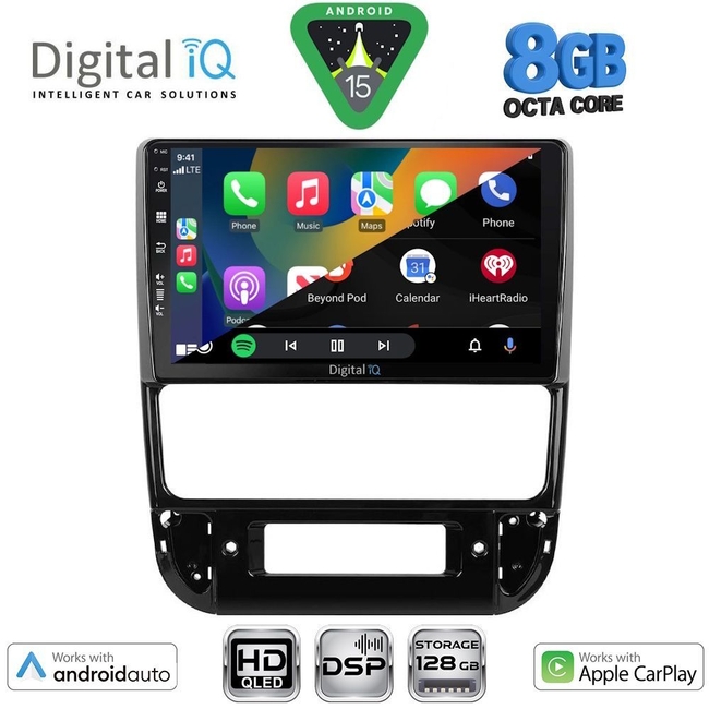 DIGITAL IQ BXF 18516_CPAA (9inc) MULTIMEDIA TABLET for PEUGEOT 406 mod. 1998-2004