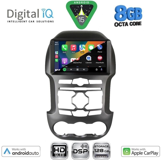 DIGITAL IQ BXF 18171S_CPAA (9inc) MULTIMEDIA TABLET for FORD RANGER mod. 2011-2015