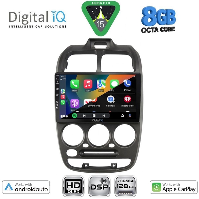 DIGITAL IQ BXF 18246_CPAA (9inc) MULTIMEDIA TABLET for HYUNDAI ACCENT mod. 1999-2004