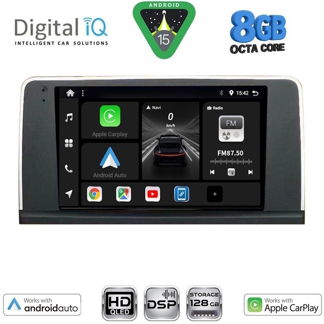 DIGITAL IQ BXF 18062_CPAA (9inc) (NBT) MULTIMEDIA TABLET for BMW X5 (E70) – X6 (E71) mod. 2013-2016