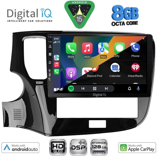 DIGITAL IQ BXF 18440_CPAA (10inc) MULTIMEDIA TABLET for MITSUBISHI OUTLANDER mod. 2020-2022