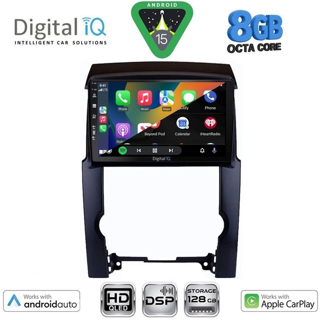 DIGITAL IQ BXF 18318_CPAA (10inc) MULTIMEDIA TABLET for KIA SORENTO mod. 2009-2014