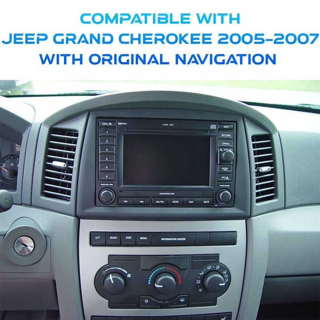 DIGITAL IQ BXF 18271_CPAA (10inc) MULTIMEDIA TABLET for JEEP GRAND CHEROKEE mod. 2005-2007 with Original Navi