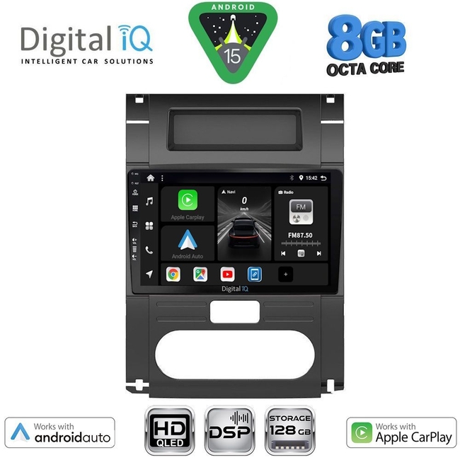 DIGITAL IQ BXF 18477_CPAA (10inc) MULTIMEDIA TABLET for NISSAN XTRAIL mod. 2007-2013