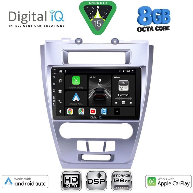 DIGITAL IQ BXF 18159_CPAA (10inc) MULTIMEDIA TABLET for FORD FUSION mod. 2012-2017
