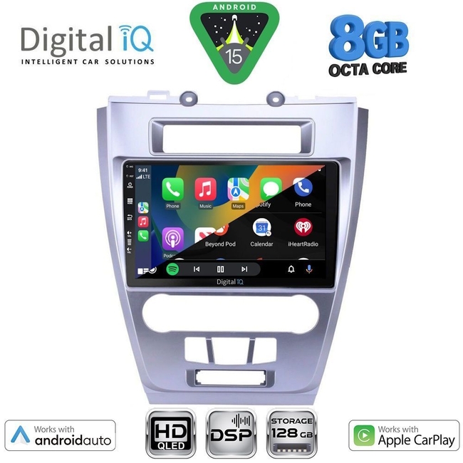 DIGITAL IQ BXF 18159_CPAA (10inc) MULTIMEDIA TABLET for FORD FUSION mod. 2012-2017
