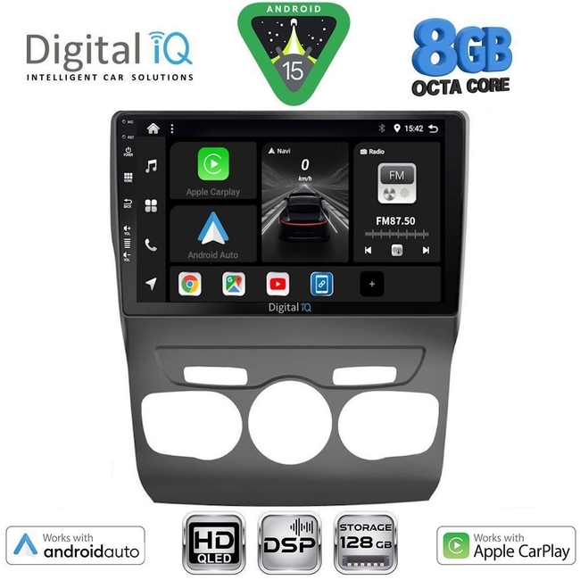 DIGITAL IQ BXF 18085_CPAA (10inc) MULTIMEDIA TABLET for CITROEN C4 -DS4 mod. 2011-2018