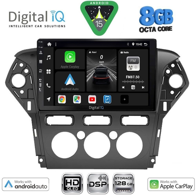 DIGITAL IQ BXF 18163_CPAA A/C (10inc) MULTIMEDIA TABLET for FORD MONDEO mod. 2011-2013