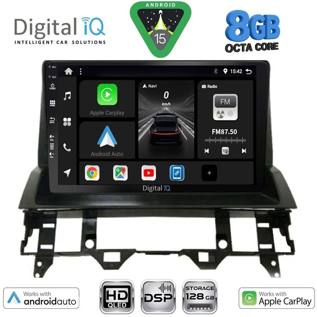 DIGITAL IQ BXF 18376_CPAA DASH (10inc) MULTIMEDIA TABLET for MAZDA 6 mod. 2002-2008