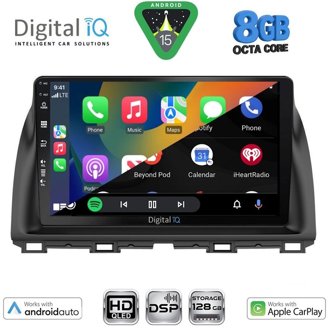 DIGITAL IQ BXF 18380_CPAA (10inc) MULTIMEDIA TABLET for MAZDA  CX5 mod. 2013-2017