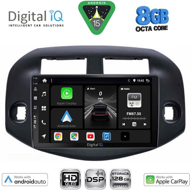 DIGITAL IQ BXF 18732_CPAA (10inc) MULTIMEDIA TABLET for TOYOTA RAV 4 mod. 2006-2012
