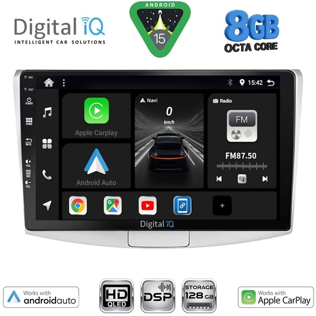 DIGITAL IQ BXF 18764_CPAA (10inc) MULTIMEDIA TABLET for VW PASSAT mod. 2010-2015