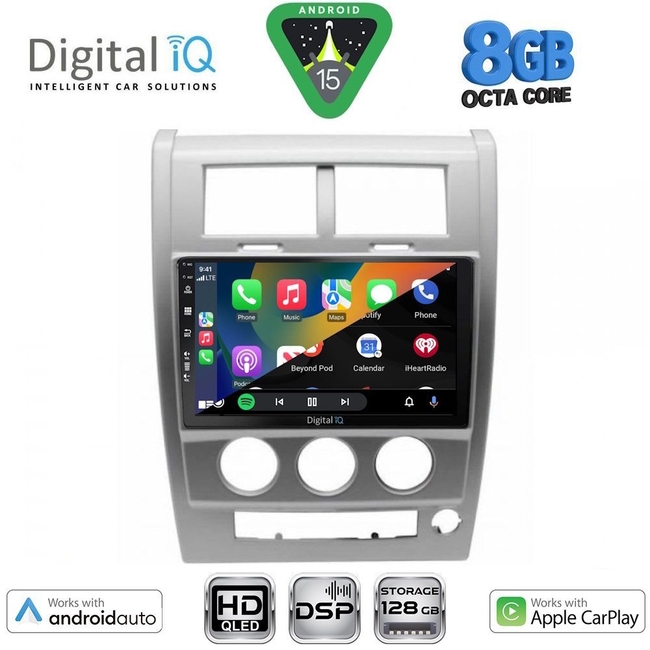 DIGITAL IQ BXF 18270_CPAA (10inc) MULTIMEDIA TABLET for JEEP CHEROKEE – LIBERTY mod. 2007-2014