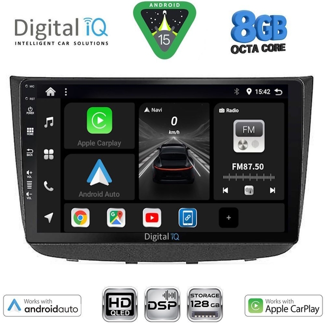 DIGITAL IQ BXF 18420_CPAA (10inc) MULTIMEDIA TABLET for MERCEDES VITO - VIANO (W639) mod. 2003-2007
