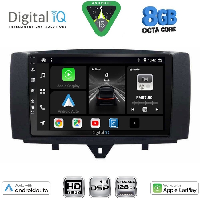 DIGITAL IQ BXF 18622_CPAA (9inc) MULTIMEDIA TABLET for SMART (451) mod. 2010-2015