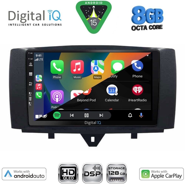 DIGITAL IQ BXF 18622_CPAA (9inc) MULTIMEDIA TABLET for SMART (451) mod. 2010-2015