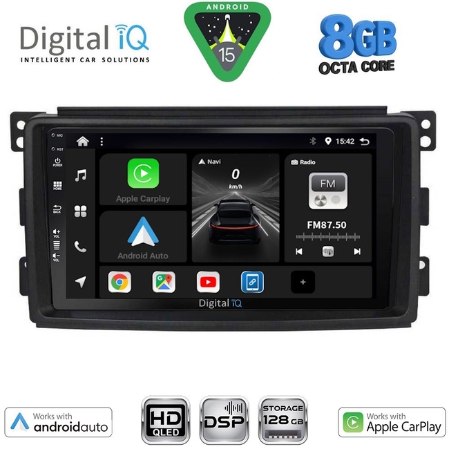 DIGITAL IQ BXF 18621_CPAA (9inc) MULTIMEDIA TABLET for SMART mod. 2007-2010