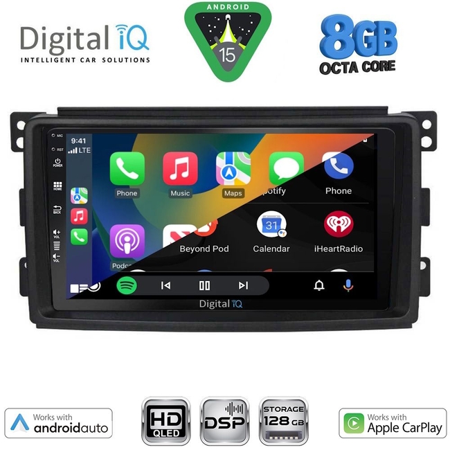 DIGITAL IQ BXF 18621_CPAA (9inc) MULTIMEDIA TABLET for SMART mod. 2007-2010