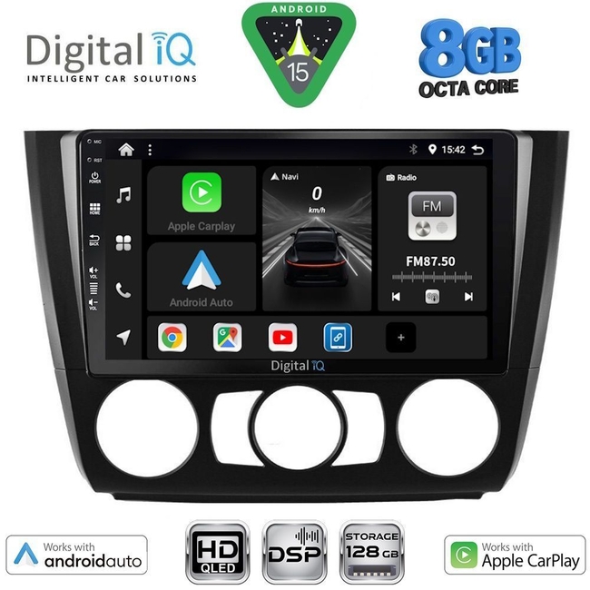 DIGITAL IQ BXF 18040_CPAA A/C (9inc) MULTIMEDIA TABLET for BMW S.1 (E81-82-87-88) mod. 2004-2013