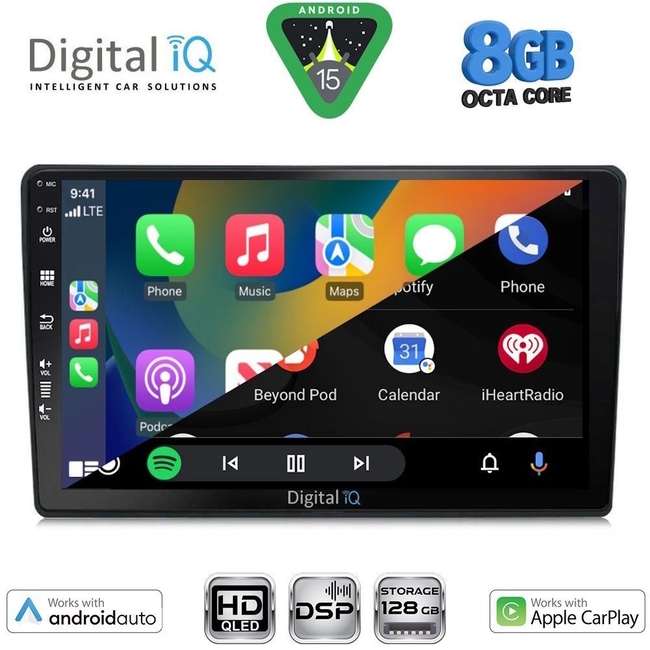 DIGITAL IQ BXF 18020_CPAA (9inc) MULTIMEDIA TABLET for ALFA ROMEO 159 – SPIDER – BRERA mod. 2004-2012