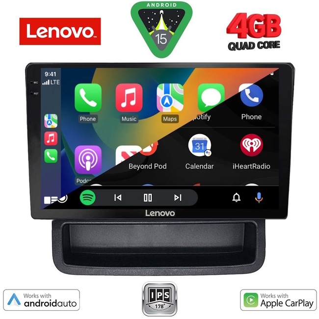 LENOVO LVE 8558B_CPAA (10inc) MULTIMEDIA TABLET for OPEL VIVARO – RENAULT TRAFIC - NISSAN PRIMASTAR mod. 2004-2015