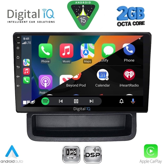 DIGITAL IQ RSF 4558B_CPA (10inc) MULTIMEDIA TABLET for OPEL VIVARO – RENAULT TRAFIC - NISSAN PRIMASTAR mod. 2004-2015