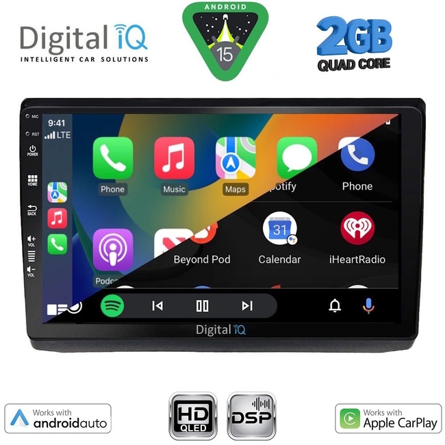 DIGITAL IQ BXC 3558A_CPAA (10inc) MULTIMEDIA TABLET for OPEL VIVARO – RENAULT TRAFIC - NISSAN PRIMASTAR mod. 2004-2015
